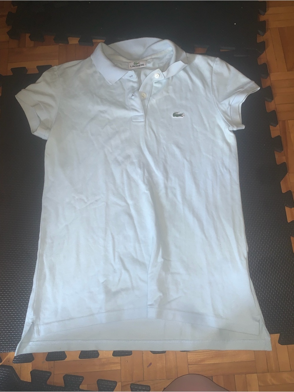 Lacoste light teal Polo Shirt with Crocodile Logo - Picture 7 of 7